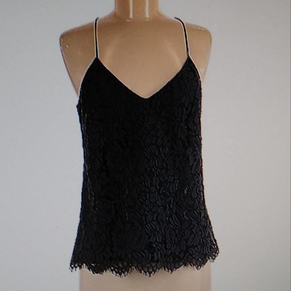 J. Crew Lace Sleeveless Blouse Size  8 - Picture 7 of 13